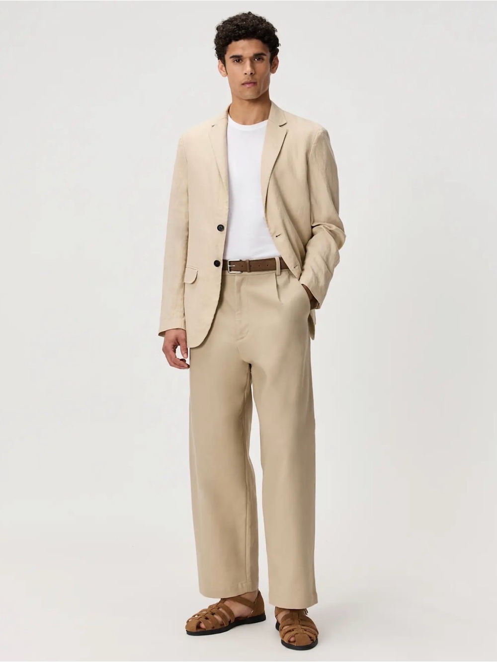 100% European Linen Blazer